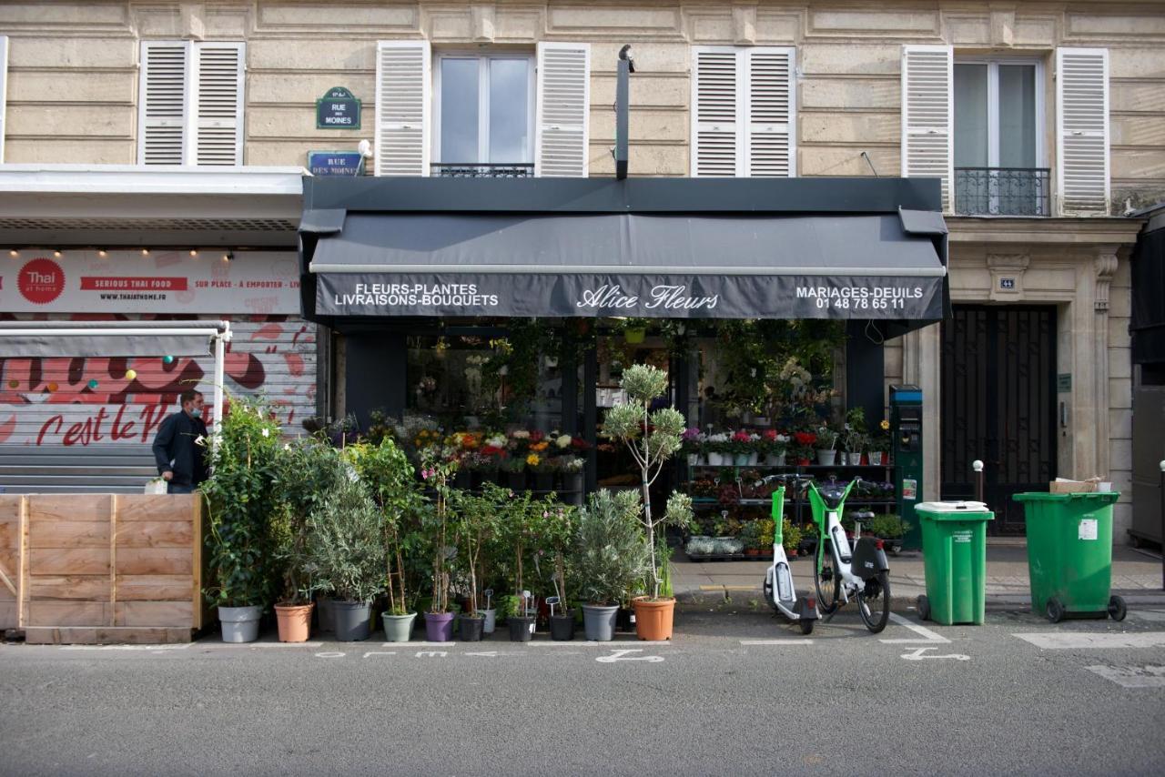 Charming Parisian Apartment With Air Conditioning - Climatisation & 2 Bedrooms - Batignolles ปารีส ภายนอก รูปภาพ
